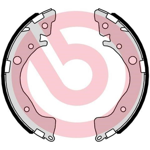 BREMBO S28521 Колодки тормозные задние барабанные в наличии Черновцы