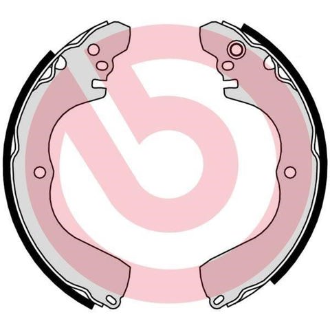 S54525 BREMBO Задние барабанные колодки купить в Чернигов