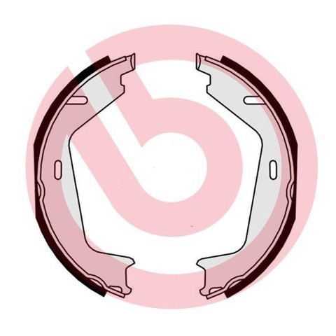 S86512 BREMBO Колодки ручника (стояночного тормоза) купить в Запорожье
