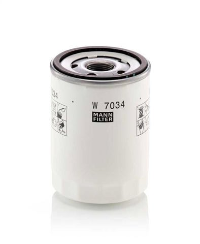 MANN W7034 Фильтр масляный в наличии Киев
