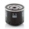 Filtro de óleo W79 MANN