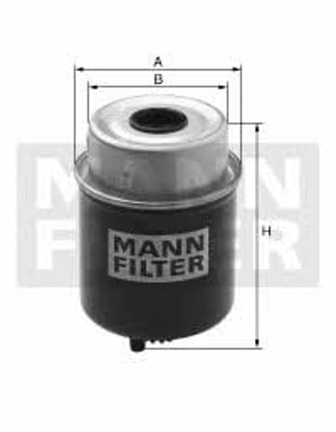 MANN WK8142 Фильтр топливный в наличии Житомир