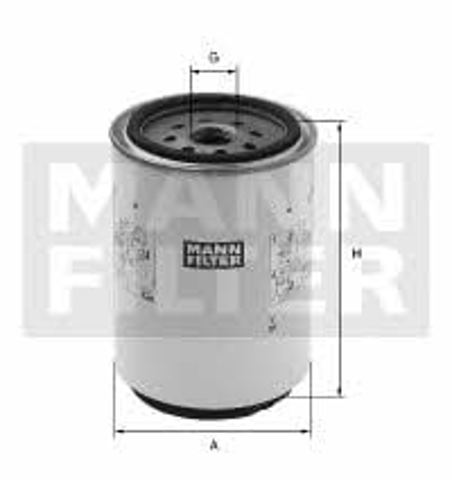 MANN WK933X Фильтр топливный в наличии Павлоград
