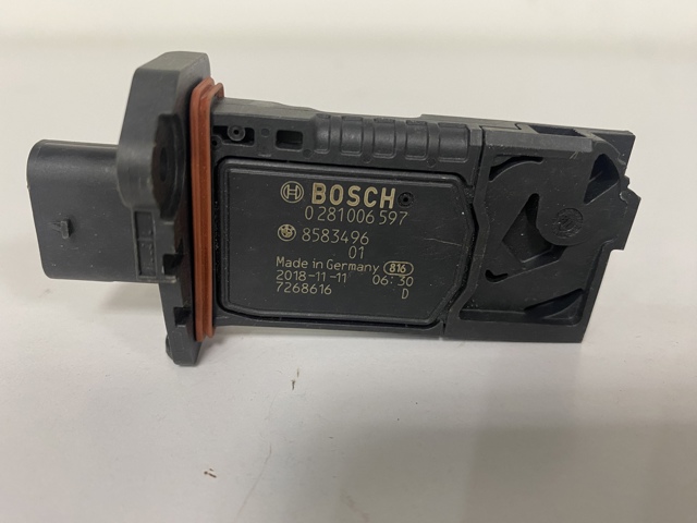 13628583496 BMW Датчик потока (расхода) воздуха, расходомер M.A.F. - (Mass Airflow) купить в Чернигов