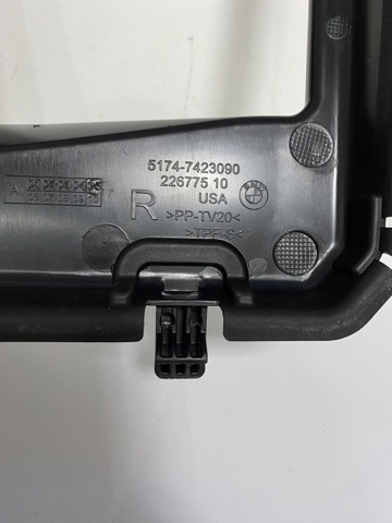 51747423090 BMW Правый дефлектор радиатора купить в Киев