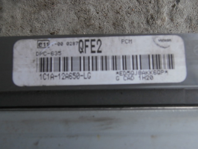 Модуль управления двигателем 1C1A12A650LG FORD