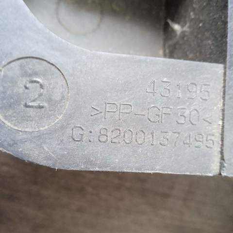 RENAULT 8200137495 Суппорт радиатора левый (монтажная панель крепления фар) в наличии Полтава