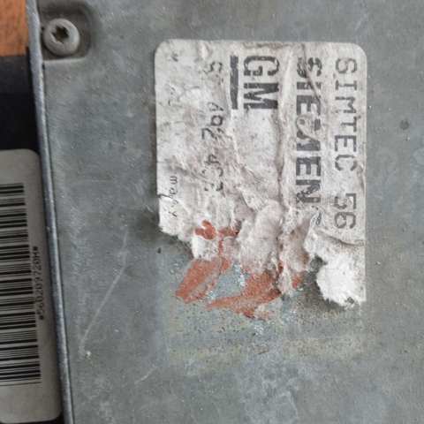 ЭБУ двигателем 90492433 OPEL