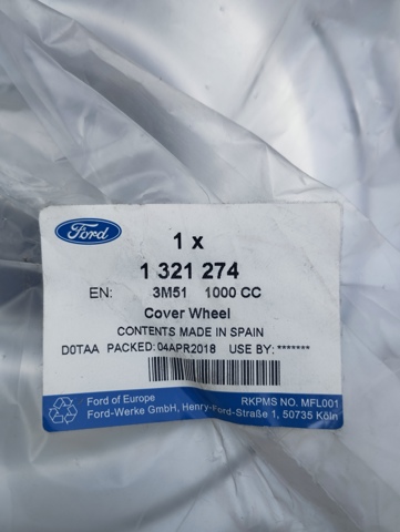 1321274 FORD Колпаки купить в Полтава