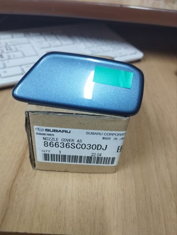 Крышка форсунки омывателя фары передней 86636SC030DJ SUBARU