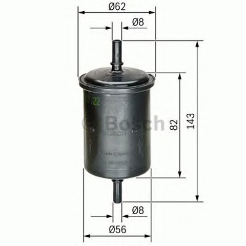 BOSCH 0450902161 Топливный фильтр в наличии Кривой Рог