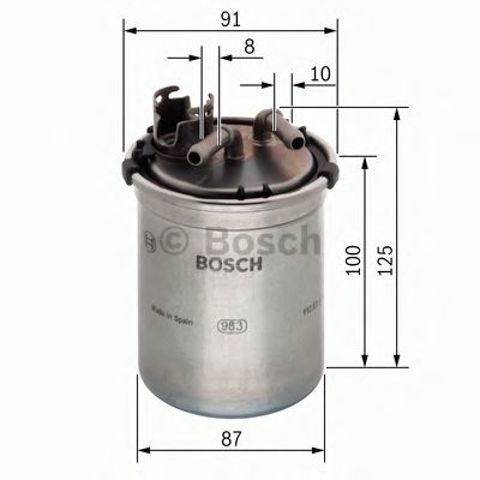 0450906426 Фильтр топливный купить Одесса