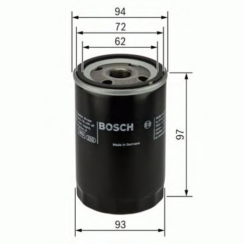 BOSCH 0451103333 Масляный фильтр в наличии Черновцы