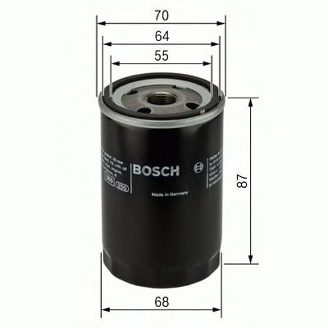 0986452041 BOSCH Фильтр масляный купить в Николаев