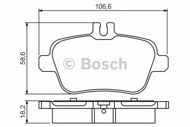0986495348 Задние тормозные колодки купить Харьков