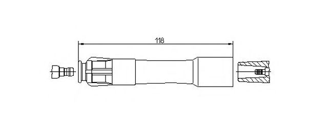 BREMI 13249A18 Наконечник свечи зажигания в наличии Львов