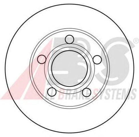 ABS 16099 Тормозные диски в наличии Харьков