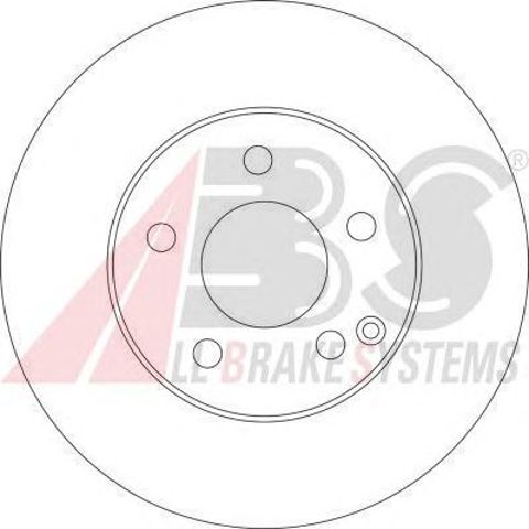 17402 ABS Тормозные диски купить в Львов