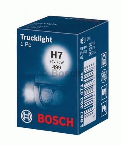 1987302471 BOSCH Лампочка галогенная купить в Тернополь