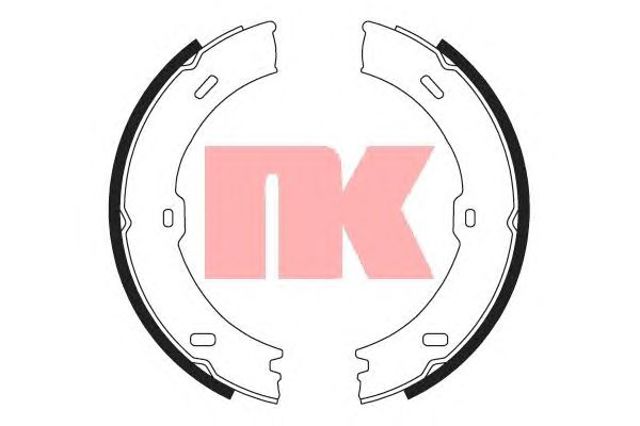 2733782 Колодки ручника (стояночного тормоза) купить Каменское