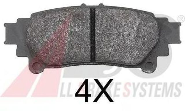 ABS 37815 Колодки тормозные задние дисковые в наличии Сумы