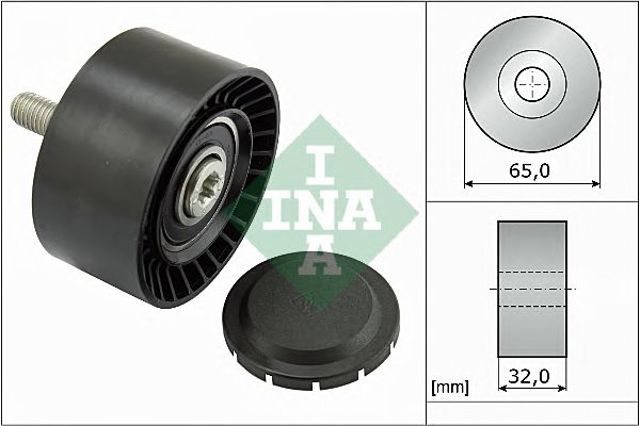 INA 532066010 Паразитный ролик в наличии Полтава