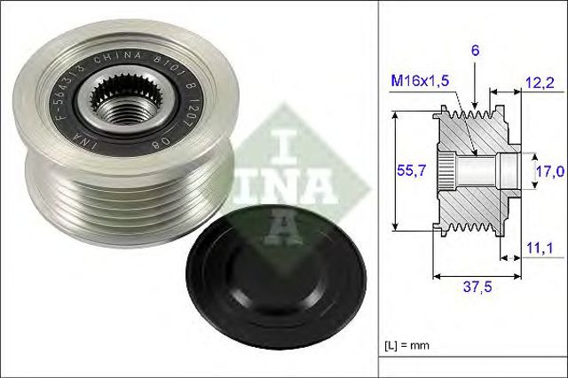 INA 535022610 Шкив генератора в наличии Чернигов