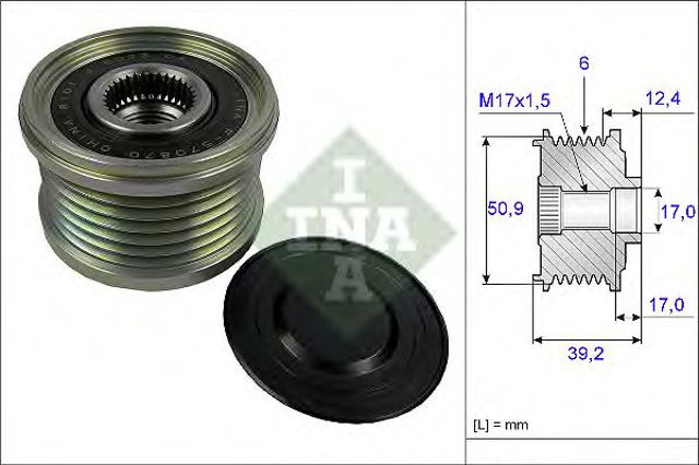 INA 535024710 Шкив генератора в наличии Черкассы