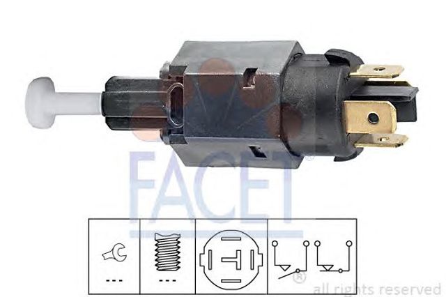 71065 FACET Датчик включения стопсигнала купить в Кривой Рог