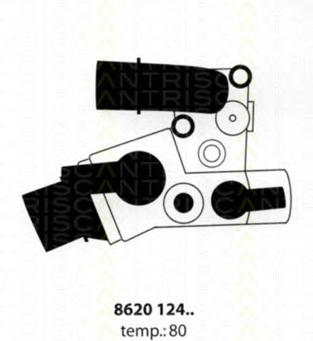 862012480 TRISCAN Термостат купить в Киев