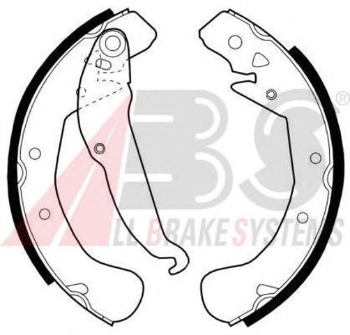 8960 Колодки тормозные задние барабанные купить Винница