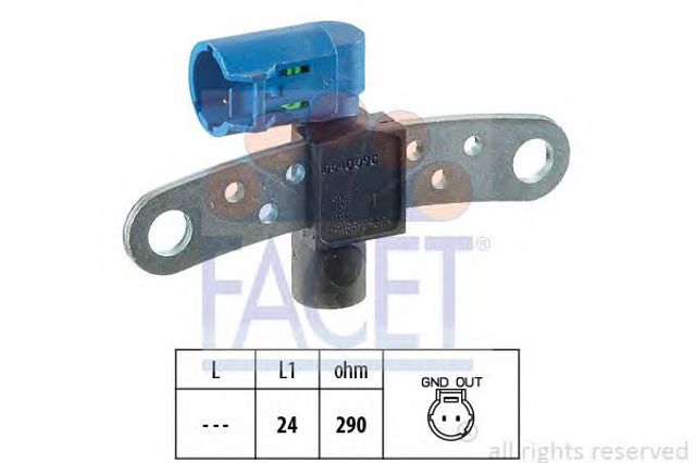 FACET 90540 Датчик положения (оборотов) коленвала в наличии Житомир