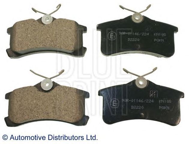 BLUE PRINT ADT342115 Колодки тормозные задние дисковые в наличии Львов
