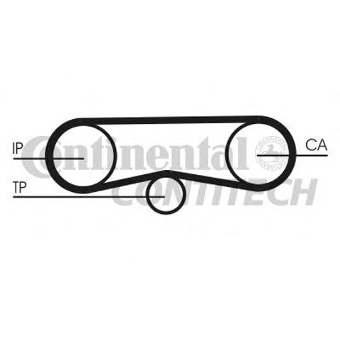 CONTINENTAL CT1018 Ремень ТНВД в наличии Полтава