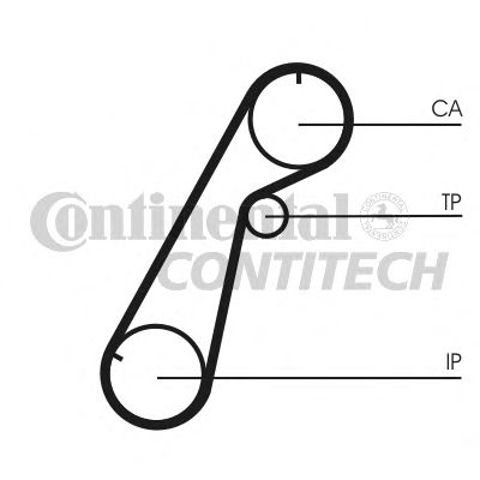 CT1020 CONTINENTAL Ремень ГРМ купить в Винница