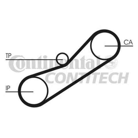 CONTINENTAL CT1042 Ремень ТНВД в наличии Николаев
