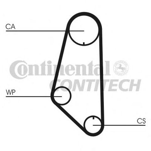 CONTINENTAL CT732WP1 Комплект ГРМ в наличии Ровно
