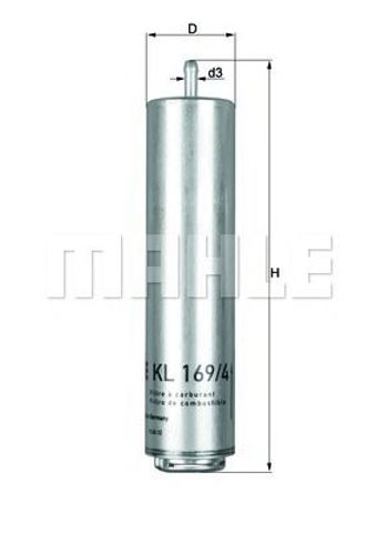 KL1694D Топливный фильтр купить Ирпень