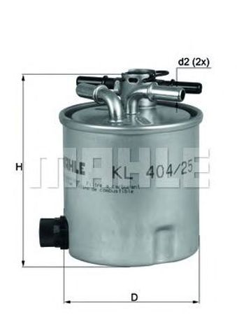 KL40425 Топливный фильтр купить Харьков