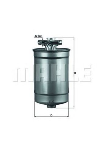 MAHLE KL554D Топливный фильтр в наличии Хмельницкий