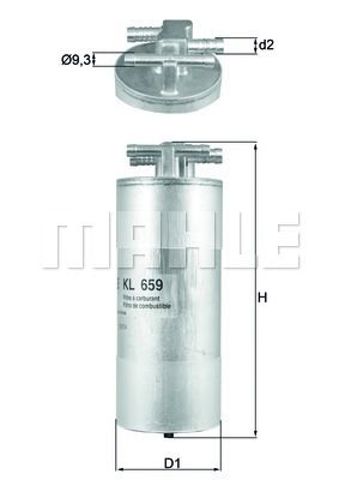 KL659 Топливный фильтр купить Каменское