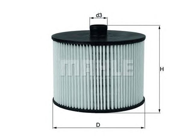 MAHLE KX201D Топливный фильтр в наличии Львов