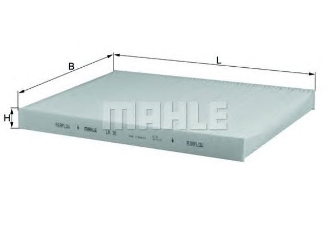 MAHLE LA31 Фильтр салона в наличии Киев