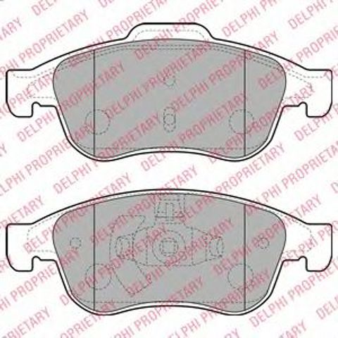 LP2152 Колодки тормозные передние дисковые купить Тернополь