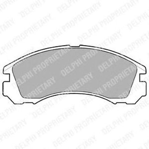 LP871 DELPHI Передние тормозные колодки купить в Черкассы