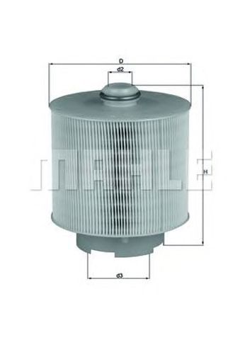 LX10061D MAHLE Фильтр воздушный купить в Хмельницкий