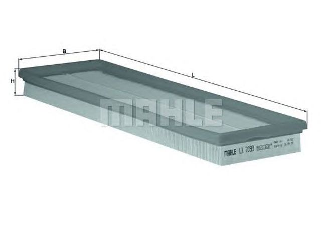 MAHLE LX2093 Воздушный фильтр в наличии Житомир