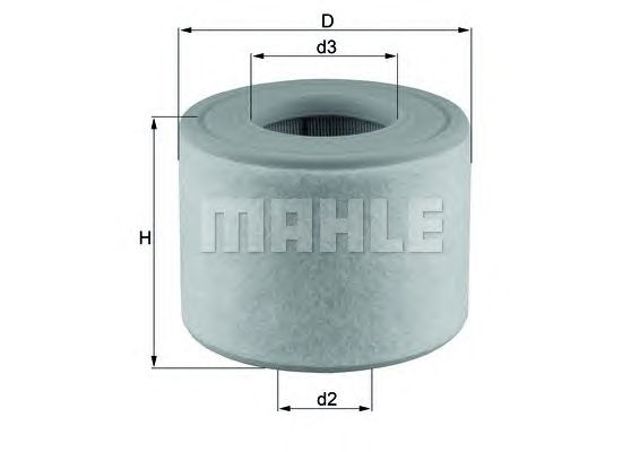 LX26072 MAHLE Фильтр воздушный купить в Одесса