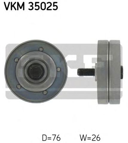 VKM35025 Натяжной ролик купить Киев