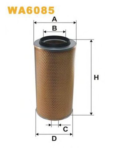 WA6085 WIX Воздушный фильтр купить в Сумы